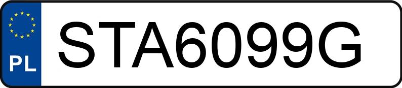 Numer rejestracyjny STA 6099G posiada OPEL CORSA-E - STA6099G