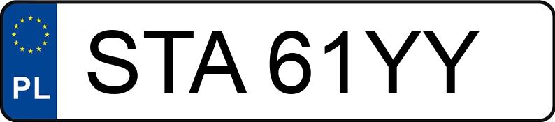 Numer rejestracyjny STA 61YY posiada SEAT CORDOBA - STA61YY