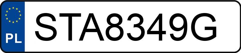 Numer rejestracyjny STA 8349G posiada CUPRA CUPRA LEON - STA8349G Numer rejestracyjny STA 8349G posiada CUPRA CUPRA LEON - STA8349G