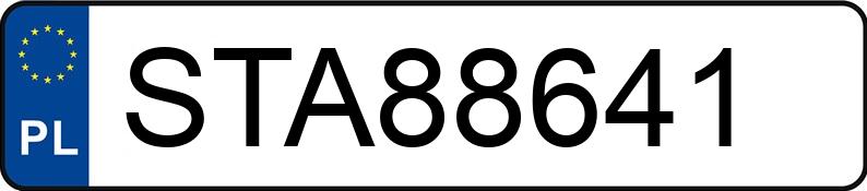 Numer rejestracyjny STA 88641 posiada FORD Fiesta 1.2 MR`13 E5 Silver X Plus 2 - STA88641 Numer rejestracyjny STA 88641 posiada FORD Fiesta 1.2 MR`13 E5 Silver X Plus 2 - STA88641