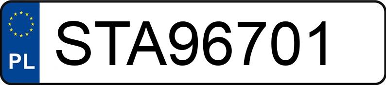Numer rejestracyjny STA 96701 posiada VOLKSWAGEN CADDY 2KN - STA96701 Numer rejestracyjny STA 96701 posiada VOLKSWAGEN CADDY 2KN - STA96701
