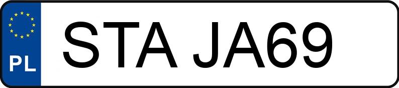 Numer rejestracyjny STA JA69 posiada FS-LUBLIN ŻUK A13368 - STAJA69 Numer rejestracyjny STA JA69 posiada FS-LUBLIN ŻUK A13368 - STAJA69