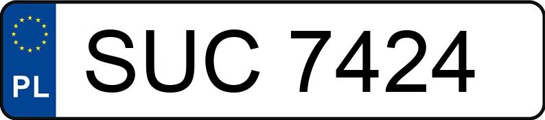 Numer rejestracyjny SUC 7424 posiada Ursus C-360 - SUC7424
