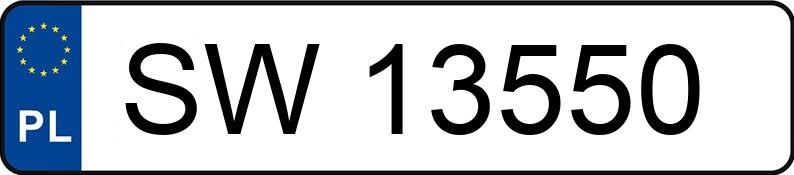 Numer rejestracyjny SW 13550 posiada PEUGEOT 205 1.9D - SW13550 Numer rejestracyjny SW 13550 posiada PEUGEOT 205 1.9D - SW13550