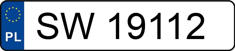 Numer rejestracyjny SW 19112 posiada RENAULT THALIA - SW19112
