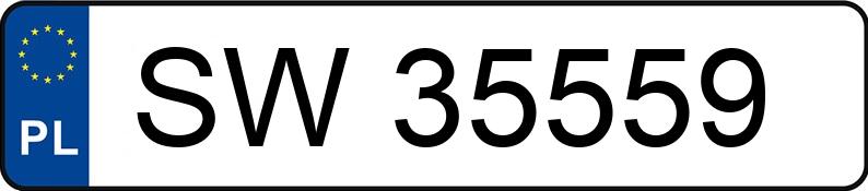 Numer rejestracyjny SW 35559 posiada FIAT CINQUECENTO - SW35559 Numer rejestracyjny SW 35559 posiada FIAT CINQUECENTO - SW35559