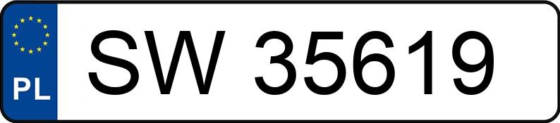 Numer rejestracyjny SW 35619 posiada VOLKSWAGEN Golf IV 1.9 TDI MR`97 GTI - SW35619