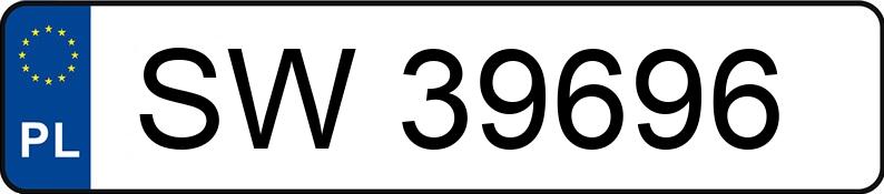 Le numéro d’enregistrement SW 39696 a VOLKSWAGEN Golf VII Variant 2.0 TDI MR`12 E5 Highline BMT - SW39696