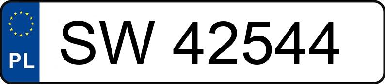 Numer rejestracyjny SW 42544 posiada SKODA Fabia III 1.0 MR`15 E6 Edition - SW42544