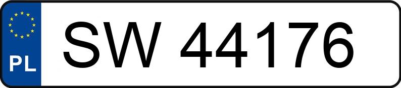 Numer rejestracyjny SW 44176 posiada TOYOTA COROLLA - SW44176 Numer rejestracyjny SW 44176 posiada TOYOTA COROLLA - SW44176