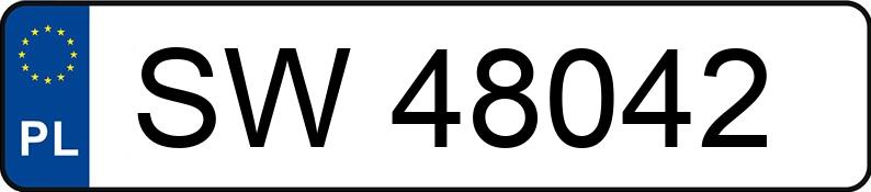 Numer rejestracyjny SW 48042 posiada FORD FOCUS - SW48042 Numer rejestracyjny SW 48042 posiada FORD FOCUS - SW48042