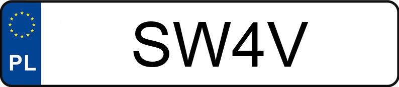 Numer rejestracyjny SW 4V posiada DODGE CHALLENGER - SW4V Numer rejestracyjny SW 4V posiada DODGE CHALLENGER - SW4V