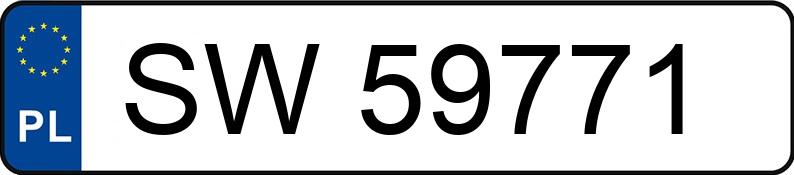 Registreringsnummeret SW 59771 har OPEL Corsa C 1.0 MR`00 E3 Comfort - SW59771