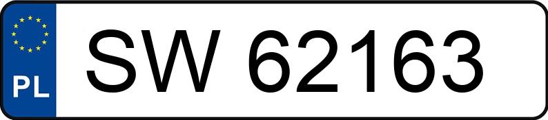 Numer rejestracyjny SW 62163 posiada FIAT CROMA - SW62163