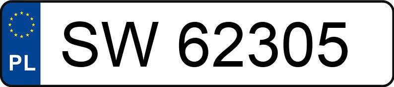 Numer rejestracyjny SW 62305 posiada CHRYSLER Pacifica 3.6 MR`17 E6 Touring L Aut. - SW62305