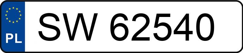 Numer rejestracyjny SW 62540 posiada TOYOTA Previa 2.0 Diesel MR`00 E2 Terra - SW62540 Numer rejestracyjny SW 62540 posiada TOYOTA Previa 2.0 Diesel MR`00 E2 Terra - SW62540