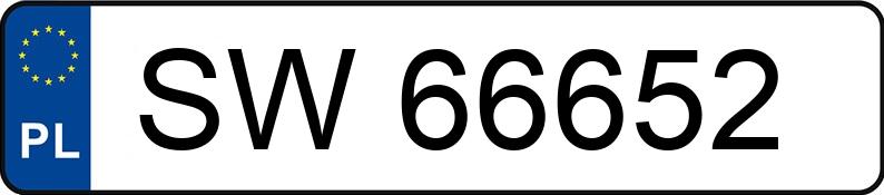 Numer rejestracyjny SW 66652 posiada SKODA OCTAVIA - SW66652 Numer rejestracyjny SW 66652 posiada SKODA OCTAVIA - SW66652