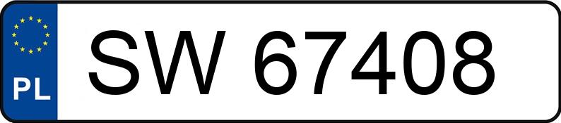 Numer rejestracyjny SW 67408 posiada VOLKSWAGEN Tayron 2.0 TDI MR`25 E6EB R-Line 4MOTION - SW67408