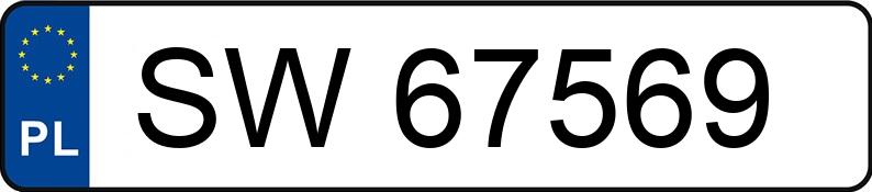 Numer rejestracyjny SW 67569 posiada MERCEDES-BENZ C 180 KOMPRESOR - SW67569