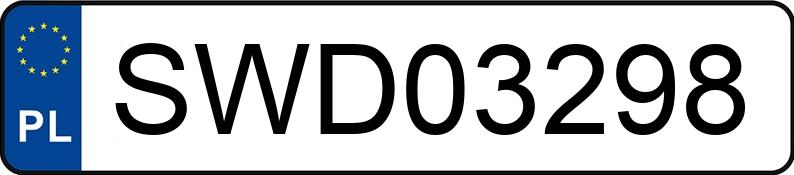 Numer rejestracyjny SWD 03298 posiada FIAT UNO - SWD03298