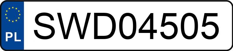 Numer rejestracyjny SWD 04505 posiada POLSKI FIAT 126 650 - SWD04505