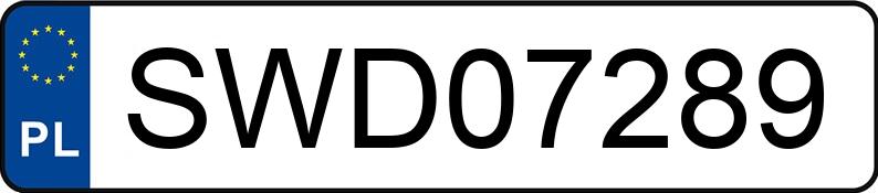 Numer rejestracyjny SWD 07289 posiada TOYOTA COROLLA - SWD07289