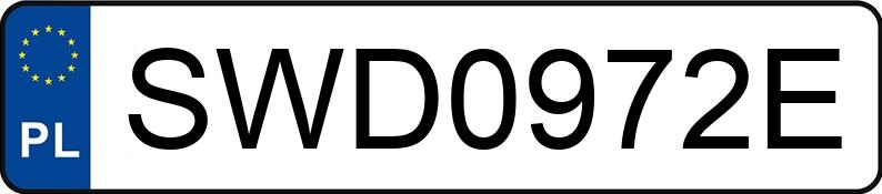 Numer rejestracyjny SWD 0972E posiada OPEL ASTRA - SWD0972E