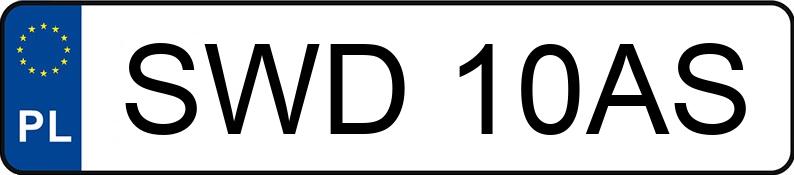 Numer rejestracyjny SWD 10AS posiada FIAT 126 ELX Maluch SX - SWD10AS