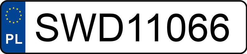 Numer rejestracyjny SWD 11066 posiada BMW 525 Touring Diesel MR`03 E3 E61 525 Touring Diesel MR`03 E3 E61 - SWD11066