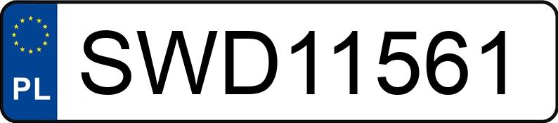 Numer rejestracyjny SWD 11561 posiada VOLKSWAGEN Passat B6 2.0 TDI MR`05 E4 Comfortline 4MOTION - SWD11561