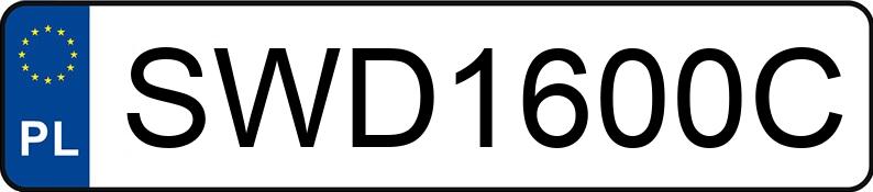 Numer rejestracyjny SWD 1600C posiada BMW 320 Touring Diesel DPF MR`06 E4 E91 xDrive - SWD1600C