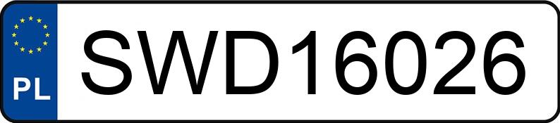 Numer rejestracyjny SWD 16026 posiada VOLKSWAGEN Passat B5 1.9 TDI MR`96 E2 Comfortline Tiptronic - SWD16026