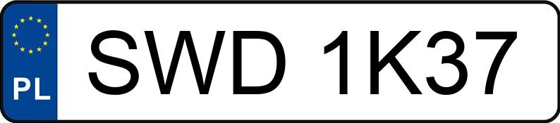 Numer rejestracyjny SWD 1K37 posiada FSO-WARSZAWA POLONEZ CARO 1.6 - SWD1K37