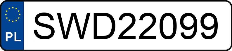 Numer rejestracyjny SWD 22099 posiada BMW X5 Diesel MR`07 E4 E70 3.0 Step - SWD22099