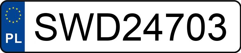 Numer rejestracyjny SWD 24703 posiada FIAT FREEMONT - SWD24703