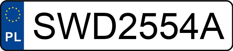 Numer rejestracyjny SWD 2554A posiada OPEL Astra V 1.2 MR`20 E6 GS Line S&S - SWD2554A