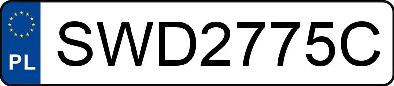 Numer rejestracyjny SWD 2775C posiada NISSAN Qashqai 1.5 dCi MR`07 E4 I-Way - SWD2775C