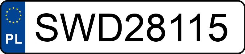 Registreringsnummeret SWD 28115 har RENAULT Trafic 1.9 dCi MR`01 E3 3.0t L1H1P2 - SWD28115