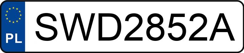 Numer rejestracyjny SWD 2852A posiada BMW 225D - SWD2852A Numer rejestracyjny SWD 2852A posiada BMW 225D - SWD2852A