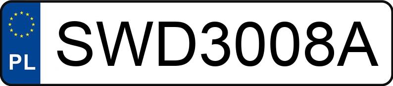 Numer rejestracyjny SWD 3008A posiada OPEL VECTRA-C - SWD3008A