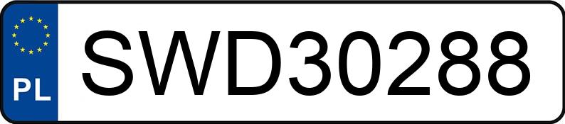 The registration number SWD 30288 has RENAULT Laguna II 1.8 MR`01 E3 Dynamique Aut. - SWD30288