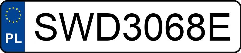 Numer rejestracyjny SWD 3068E posiada ALFA ROMEO 159 1.9 16V JTDM-jet DPF MR`05 E4 939 - SWD3068E