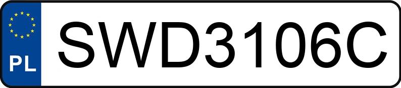 Numer rejestracyjny SWD 3106C posiada BMW 330 Diesel Kat. MR`98 E46 330 Diesel Kat. MR`98 E46 - SWD3106C