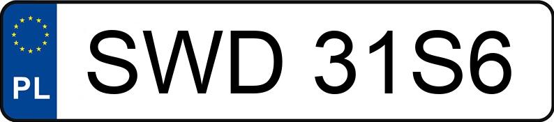 Numer rejestracyjny SWD 31S6 posiada NISSAN MICRA - SWD31S6 Numer rejestracyjny SWD 31S6 posiada NISSAN MICRA - SWD31S6
