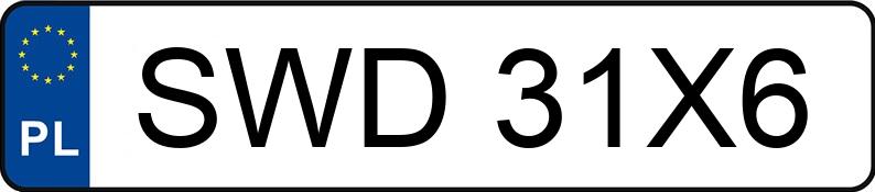 Numer rejestracyjny SWD 31X6 posiada KIA SORENTO - SWD31X6 Numer rejestracyjny SWD 31X6 posiada KIA SORENTO - SWD31X6