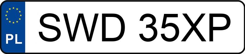 Numer rejestracyjny SWD 35XP posiada OPEL Corsa B 1.2i Kat. MR`93 - SWD35XP