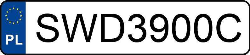 Numer rejestracyjny SWD 3900C posiada BMW 330i MR`19 E6d G20 Sport Line Steptronic - SWD3900C