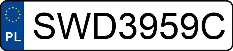 Numer rejestracyjny SWD 3959C posiada HYUNDAI Kona 1.6 T-GDI MR`21 E6d Premium 4WD DCT - SWD3959C