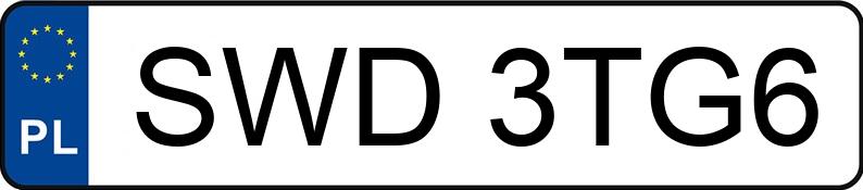 Numer rejestracyjny SWD 3TG6 posiada AUDI A3 1.9 TDi MR`06 E4 8P Ambiente - SWD3TG6 Numer rejestracyjny SWD 3TG6 posiada AUDI A3 1.9 TDi MR`06 E4 8P Ambiente - SWD3TG6