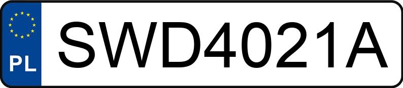 Numer rejestracyjny SWD 4021A posiada HONDA CIVIC 5DR - SWD4021A